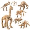 BRIGHTFUFU 12Pcs Mini Dinosaur Skeleton Model Lifelike Decor for Educational for Dinosaur Themed Parties Home Office and Bar Decorations view 1