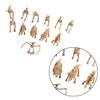 BRIGHTFUFU 12Pcs Mini Dinosaur Skeleton Model Lifelike Decor for Educational for Dinosaur Themed Parties Home Office and Bar Decorations view 2