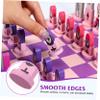 JOINPAYA 1set Chess Toys for Boys and Girls and Adults Educational Travel Chess Board Game Cartoon Design for Developing Thinking Skills and Imagination view 3