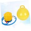 Vaguelly 2pcs Inflatable Jumping for Boys and Girls Bouncing Handle and Pump PVC for Indoor and Balance and Coordination view 4