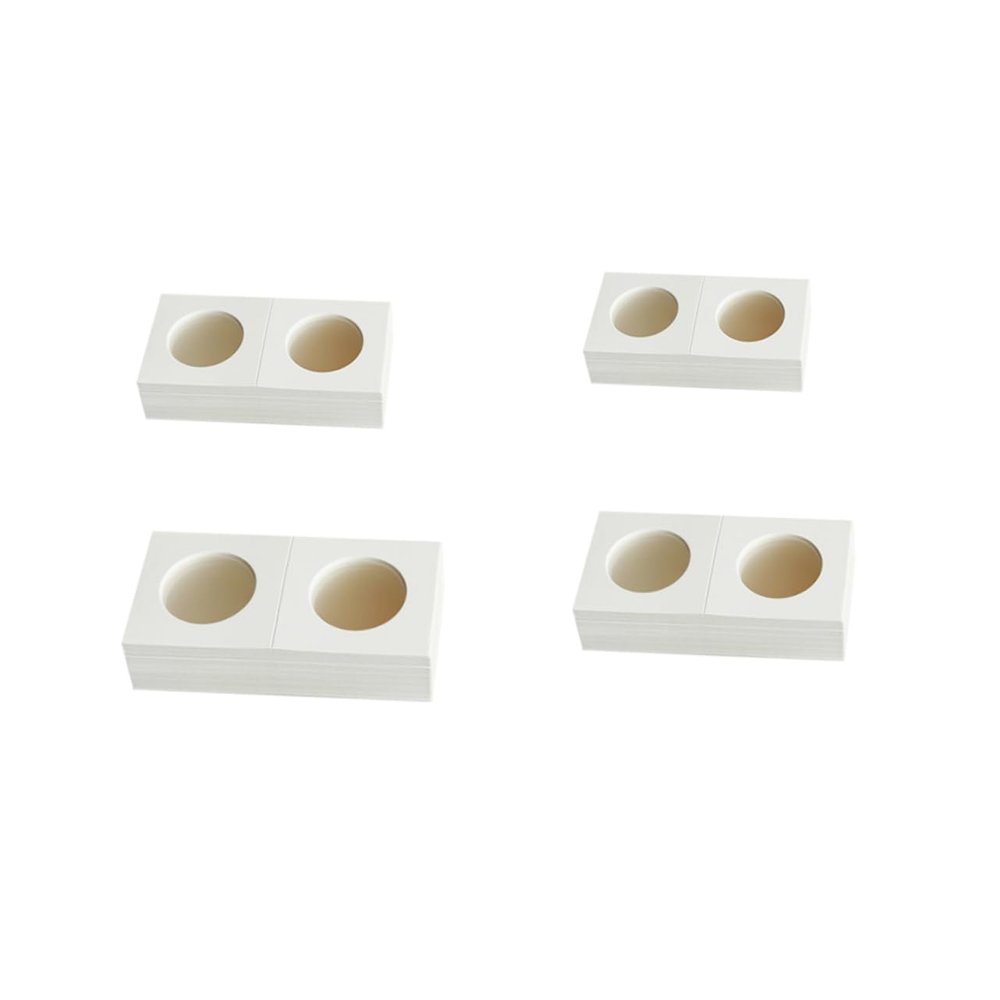 Angoily 200pcs Coin Wrappers Assorted Paper Coin Holders for Collection Yen Organizer