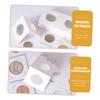 Angoily 200pcs Coin Wrappers Assorted Paper Coin Holders for Collection Yen Organizer view 4