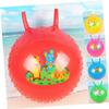 Vaguelly Creative Inflatable Croissant Jumping Ball for Boys and Girls 45cm Massage Exercise Ball with Random Patterns for Indoor Play and Fitness view 3