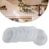 100pcs Clear Round Plastic Coin Holder, Silver Dollar Coin Holder, Round Clear Plastic Coins Holders Capsule Container Storage Case Box, Coins Container Case view 3