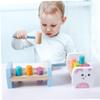 WOONEKY 1Set Adorable Hammering for Funny Knocking Plaything for Early Education and Cognitive Development Safe and for Boys and Ages Present view 4