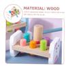 BCOATH 1Set Adorable Rabbit Hammering for Early Education Learning for Safe and Lightweight for Home School and view 4