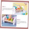 CORHAD 1Set Cartoon Design Whack Game Educational Hammering for Promotes Hand Eye Coordination and Arm Muscle Development Safe and Plaything view 3