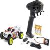 Helidirect 1/28 Losi Micro-T 2S 2WD RTR Stadium Truck RC - Remote Control, RC Trucks, Micro Racing RC Buggy 1/28 Scale Off-Road for Adults (White (LOS-1392T1)) view 1