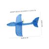 Abaodam Foam Airplane Glider Toy for Boy Girl Outdoor Flying Fun Lightweight Encourages Parent-boy Girl Interaction Birthday and view 2