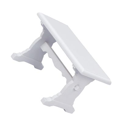 Abaodam 1pc Mini Study Desk Model Miniature Computer Table for Dollhouse Photography Props Home Decor Safe Material Smooth Finish Present for