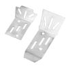 Armor Guard Plate Stainless Steel RC Chassis Armor Protective Plate for Arrma 1/18 Granite Grom Truck Off Road Adventure 2 Pieces view 3