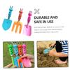 BESPORTBLE Mini Garden Shovel and Cartoon Fork Set for Boys and Girls Multi-Function Planting and Sand Digging Tools Lightweight Gardening Accessories for Beach and Backyard view 3