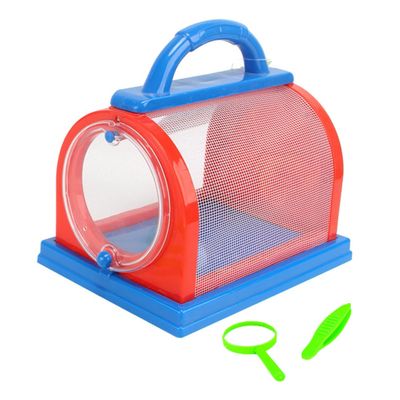 BESPORTBLE Observation Box for Boys and Girls Multi-Functional Bug Catcher Toy Magnifying Viewer Outdoor Exploration Kit for Boys and Girls Educational Adventure Plaything Random Color