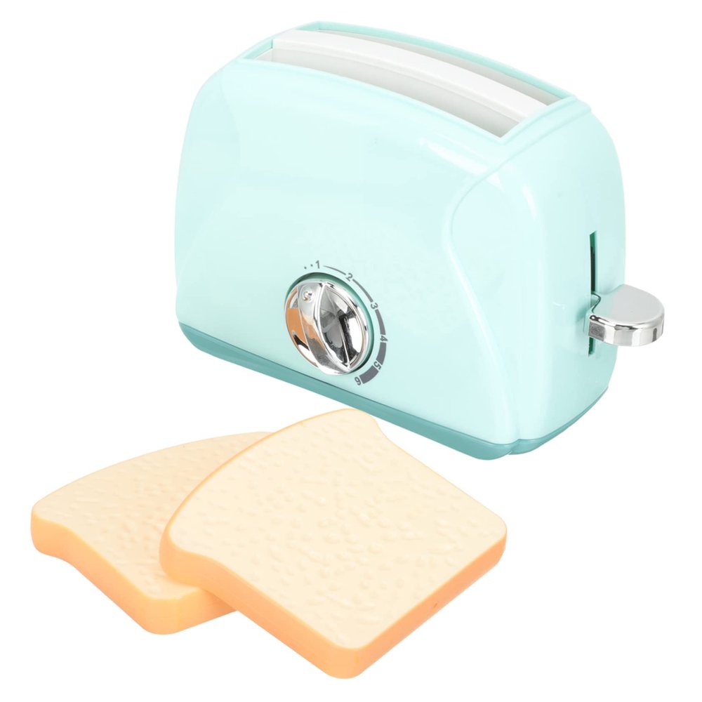 HOOTNEE Toaster for Compact Pretend Cooking Appliance for Role Play and House Decor Lightweight Kitchen for Great Present Idea