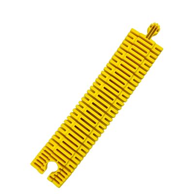 Long Wooden Train Flexi Tracks | Compatible with Brio, Thomas, Hape, IKEA, Melissa and Doug | Set of 3 (Matte Lilac Purple)