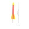 SOPOTUTU 1set Foam Finger Rockets Toys Flying Rockets for Boys and Girls Random Play for Boys and Girls Easy to Assemble and Launch for Activities view 2