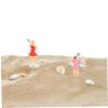 Angoily 12pcs DIY Miniature People Figures for Boys and Girls Plastic People Models Safe Painted for Table Layout Decorations view 2