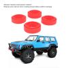 RC Tire Inserts Silicone Wheel Inserts for 1/10 RC Crawler Car Superior Side Wall Support Wear Proof Pressure Excellent Traction Easy Installation 1.0 Inch Tires 4PCS (Red) view 2
