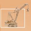 GoAssemb 3D Wooden RC Crane Model Kit, DIY Mechanical Crane Model Building Kit Handicraft Wood Craft, Perfect for Display and Interactive Play, Ideal for Collectors and Hobbyists (800PCS) view 2