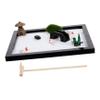KESYOO Mini Zen Garden Sand Table Decoration for Home and Hotel Beach-Themed Sand Play Kit with Accessories for Meditation and Relaxation view 1