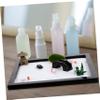 KESYOO Mini Zen Garden Sand Table Decoration for Home and Hotel Beach-Themed Sand Play Kit with Accessories for Meditation and Relaxation view 4