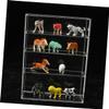 Hemobllo Display Box for Jewelry Doll Models and Figurines Dustproof Storage Organizer Removable Lid for Collectors and Desktop Decoration view 3