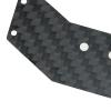 RC Rear Wing Spoiler 6.5cmx2.8cm RC Off Road Accessories Carbon Fiber for Micro-b 2WD Buggy 1: 24, Bolt on view 2