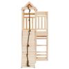 Playhouse Natural Wood Solid Pine Wood Medium Sturdy Playhouse view 4