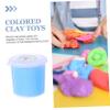DOITOOL Fluffy Non Stick Clay Sludge for Relief Stretchy Smooth and Fun for Adults Blue for Creative Play view 3