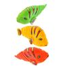 WOONEKY 3Pcs Cartoon Wind Up Fish Fun Swinging Action Bath for Engaging Robot Fish Playset Safe Material for Fine Motor Skill Development view 1