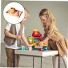Abaodam Wooden Garlic Masher Toy for Boys and Girls Creative Kitchen Educational Tool for Preschool Learning for Boys and Girls Ages 3 and Up Fun Cooking Playset view 3