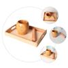 Abaodam Wooden Garlic Masher Toy for Boys and Girls Creative Kitchen Educational Tool for Preschool Learning for Boys and Girls Ages 3 and Up Fun Cooking Playset view 4