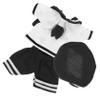 BESPORTBLE Cute Navy Sailor Outfit Set for 12-inch BJD Dolls Doll Clothes Accessories Dress Up Costume Hat for Collectors and Play view 1