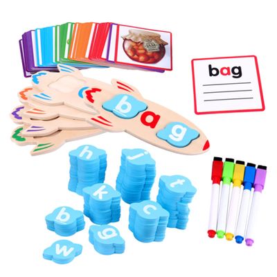 Abaodam 1 Set Vowel Letters Sorting Flashcards for Kindergarten Learning Interactive Spelling Game for Classroom Activities Enhances Hand Eye Coordination and Word Recognition