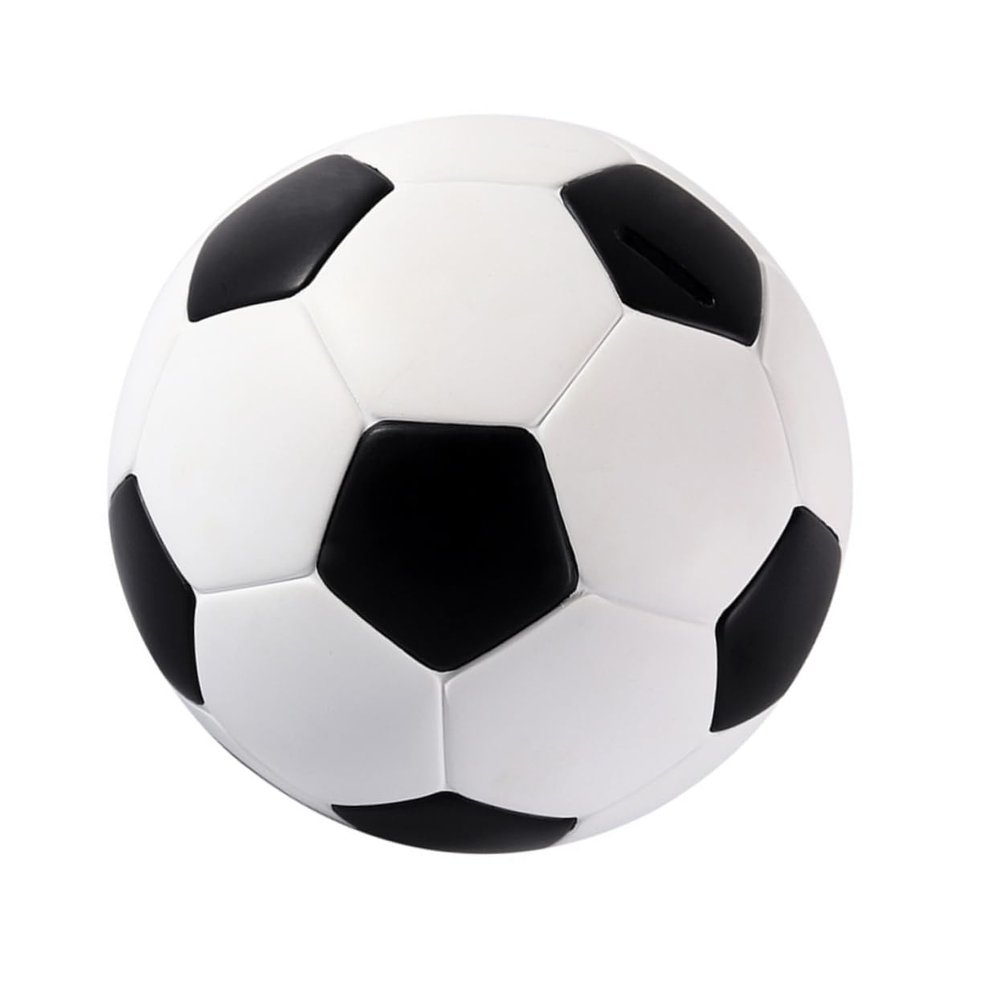 Abaodam Creative Boys and Girls Football Saving Pot Change Container Decorative Toy