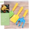 Hohopeti Boys and Girls Gardening Tool Set for Boys and Girls Mini Garden Tools Watering Can Shovel and Rake for Outdoor Planting and Beach Fun view 3