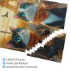 CDSASHCA Two Cats Posing by Eiffel Tower 1000pcs Wooden Puzzle,Whimsical Stress Relief,Enjoy The Solving Process,Opulent Stress Relief,Ideal for Relaxation and Family FunGifts for Family view 2