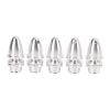 FRELEAN 5PCS Aluminum Paddle Clamp Clip for 5.0MM Shaft Motor | RC Fixed Wing Aircraft Propeller Mount | Lightweight Nylon & Alloy Construction | Streamlined Design for Speed Boost view 1
