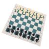 FRELEAN PVC Travel Chess Set | Foldable & Tear - Proof for Indoor/Outdoor Play | Portable Chess Board with Storage Bag | Lightweight 294g for Juniors/Adults view 3