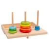 BCOATH 1Set Stackable Ring Engaging Educational Circles for Developing Creativity Color Recognition and Parent Interaction Travel for Ages view 1
