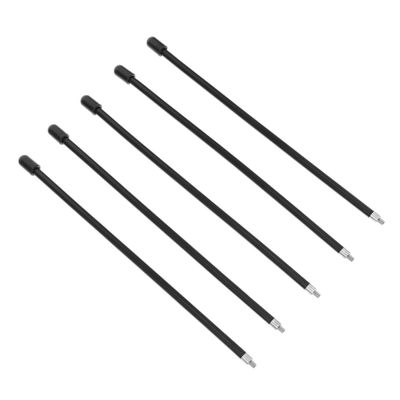 HOOTNEE 5Pcs Flexible Antenna Accessories for Cars Boats Drones Lightweight Plastic Signal Roof Decoration for Remote Control Antenna Replacement