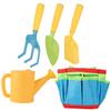 ORFOFE Boys and Girls Gardening Tools Set Mini Shovel Rake Watering Can Outdoor Gardening Supplies for Boys and Girls for Beach and Planting Activities view 1