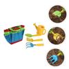 ORFOFE Boys and Girls Gardening Tools Set Mini Shovel Rake Watering Can Outdoor Gardening Supplies for Boys and Girls for Beach and Planting Activities view 4