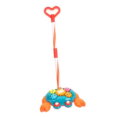 Milisten Crab Push Pull for Educational Walking Aid with Bright Colors Interactive Learning for Development Present for Little Ones
