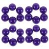 FOYTOKI 50 Pcs 4CM Plastic Raffle Balls Fillable Drawing Balls for Birthday Parties Vending Machines and Game Nights Hollow Round Containers for Prizes and Giveaways view 1