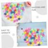EXHUMKY 90Pcs Draw Balls for Raffle Bingo Party Games Colorful Carnival Prize Balls for DIY Projects and Event Entertainment view 3