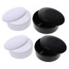 HONITANO 4pcs Plastic Go Chess Pieces Storage Container Black White Game Stones Box Cover Lightweight and Design for Easy Organization and Cleaning view 1
