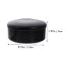 HONITANO 4pcs Plastic Go Chess Pieces Storage Container Black White Game Stones Box Cover Lightweight and Design for Easy Organization and Cleaning view 2
