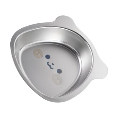 Unomor Stainless Steel Boy Girl Bowl Unbreakable Boy Girl Dish with Smooth Edges Fun Cartoon Design for Cereal Noodles Snacks Childsafe and Space-saving Mealtime Essential