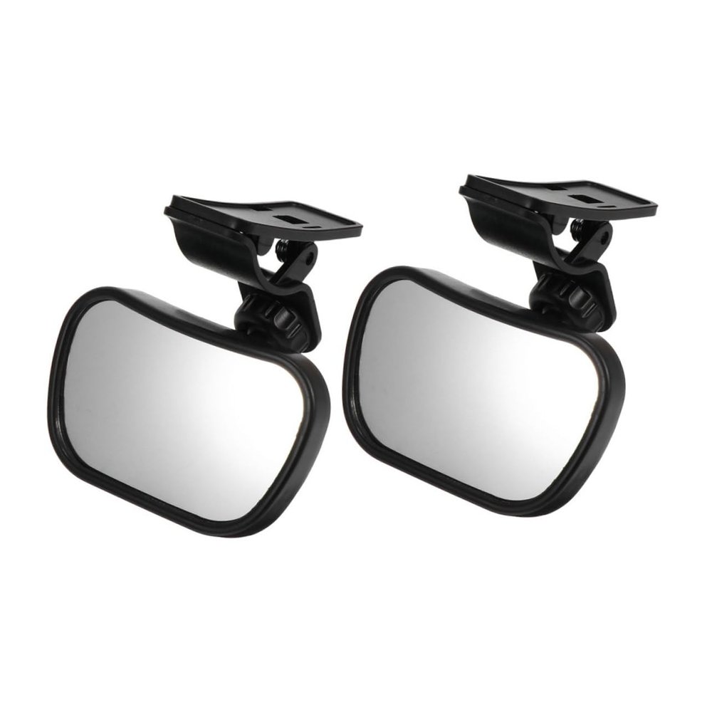 Toddmomy 2pcs Boy Girl Car Mirror Swivel Car Rearview Mirror for Boys and Girls